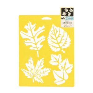 Delta Stencil 7X10 Leaves