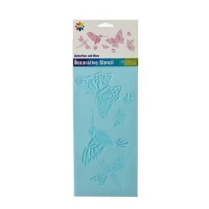 Delta Stencil Mania - Butterflies and More 5.25 x 13 inch