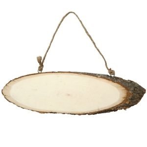 Door Sign Wooden:23-28cm H:6-10cm 1pc