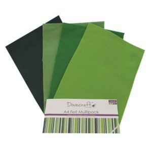 Dovecraft - A4 Felt - Greens