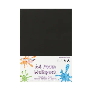 Dovecraft - Foam - Black/Grey 8pk - A4