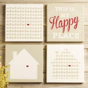 FA Stencil 3pc 8x8" Home Sweet Home