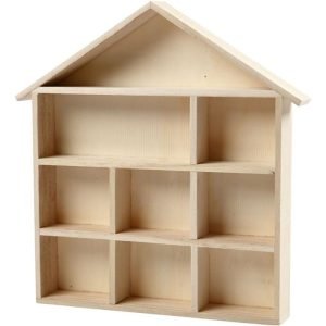 Create Craft - House-Shaped Shelf 26x25.2x3.5cm