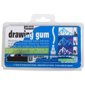 Marker Drawing Gum Blistered Nib 4mm Round
