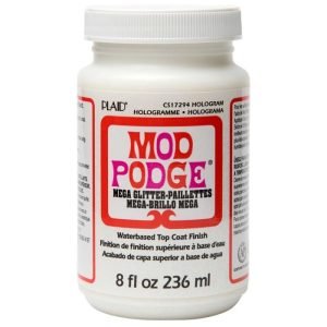 Mod Podge Mega Gltr Holo - 8oz/237ml
