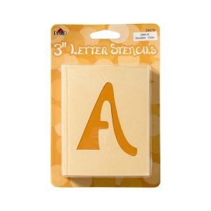 Plaid Stencils - Value Pack Letter Stencils - Swashbuckle Font