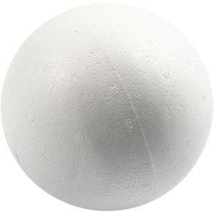 Create Craft - Polystyrene Balls - 8cm 5pk