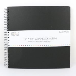 SC Album 12x12 - Plain Black