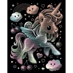 Unicorn - Kawaii Scraper Foil