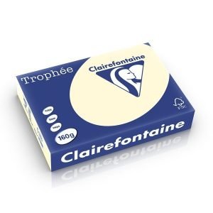 A4 160gsm -Cream coloured card,  250sh Ream