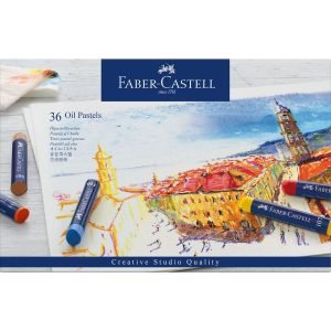 Faber-Castell Coloured Oil Pastels 36pk