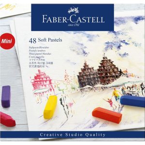 Faber-Castell Coloured Soft Pastels Mini 48pk