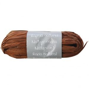 Natural Raffia Ball 50g Natural Colour