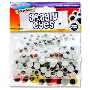 Googly Eyes Assorted Pkt.200