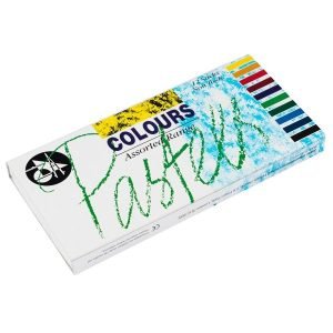Assorted Colour Pastels Box of 12