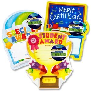 Reward Certificates 3 Assorted Pkt.25
