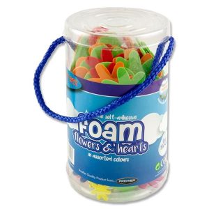 Foam Flowers & Hearts