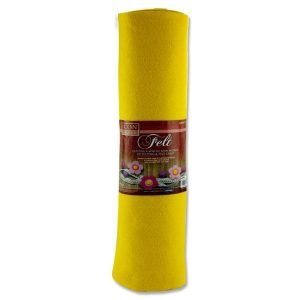 Felt Roll - 45cm X 5m - Yellow