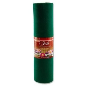 Felt Roll - 45cm X 5m - Green