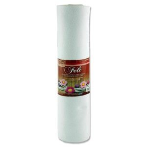 Felt Roll - 45cm X 5m - White