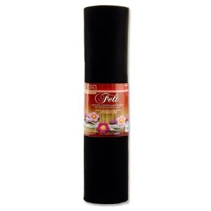 Felt Roll - 45cm X 5m - Black