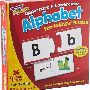 Fun to Know Puzzles - Upper & Lower Case Alphabet