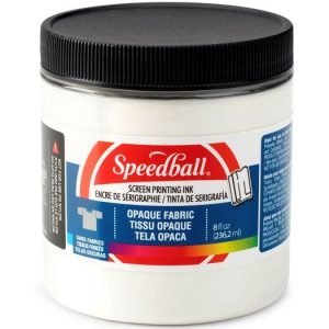 Fabric Screen Printing Ink 236ml (8oz) - Opaque Pearly White