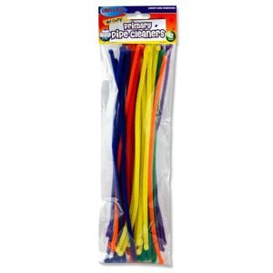 Chenille Pipe Cleaners - Primary 42pk