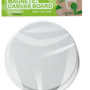 Canvas Board Magnetic Circle 7.5x7.5xm set 4