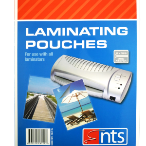 NTS A4 Laminating Pouches (2 x 125 Micron) - 100 Pack
