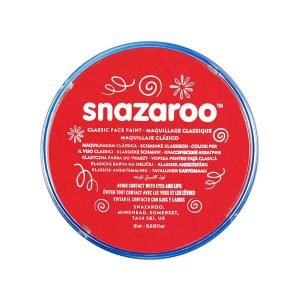 Snazaroo Face Paint Classic 18ml - Bright Red