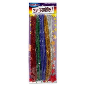 Crafty Bitz 12" Pipe Cleaners Stems - Glitter