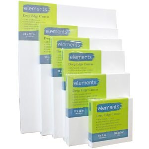Elements Deep Edge Canvas 100% Cotton