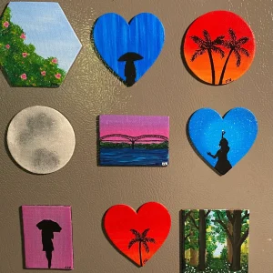 Magnetic Mini Canvas Board Set