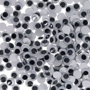Goggly EyesTub 800 Self Adhesive - 12Mm