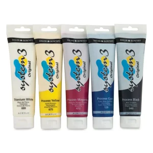 Daler-Rowney System 3 Acrylic Paint