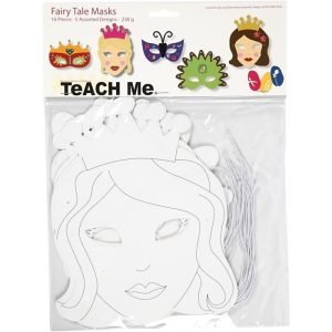 Fairy Tale Masks Paper 16 asstd