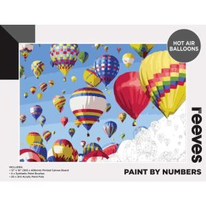 Reeves Paint by Numbers 12x16" - Ballons